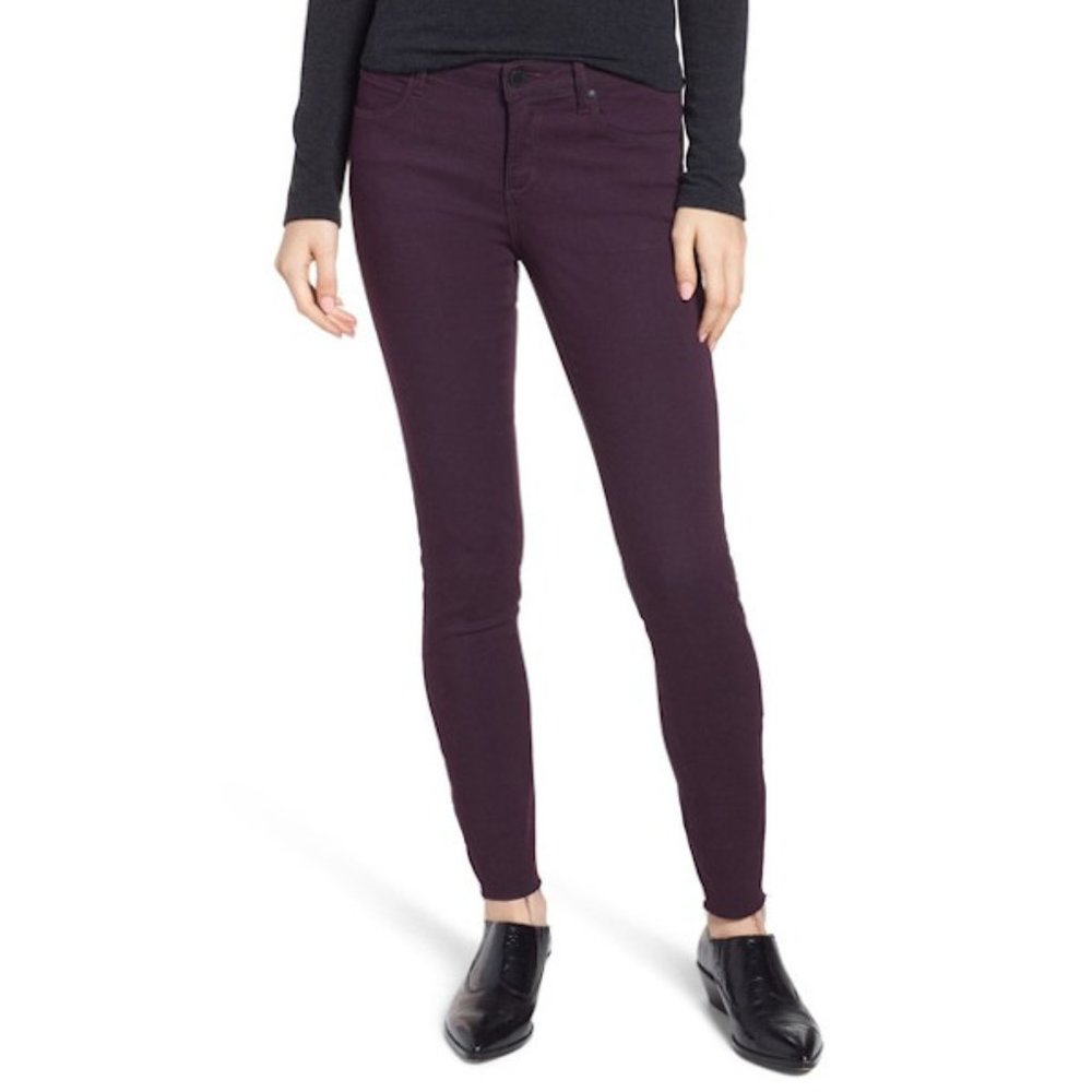AOS Sarah Skinny Jeans Plum Purple